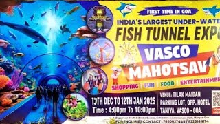 INDIA'S LARGEST UNDERWATER FISH TUNNEL EXPO | FIRST-TIME IN GOA