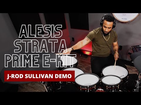 Alesis Strata Prime E-Kit Demo With J-rod Sullivan & @COOP3RDRUMM3R