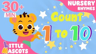 ✨Count To Ten + ABC Song + more Little Mascots Nursery Rhymes & Kids Songs