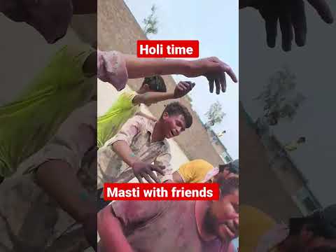 holi masti with friends//#ytshorts #kesari #pawansingh