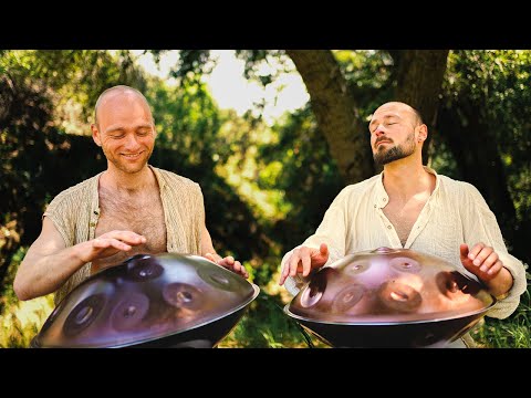 Divine Connection | 1 hour handpan music | Malte Marten & Johann Immanuel