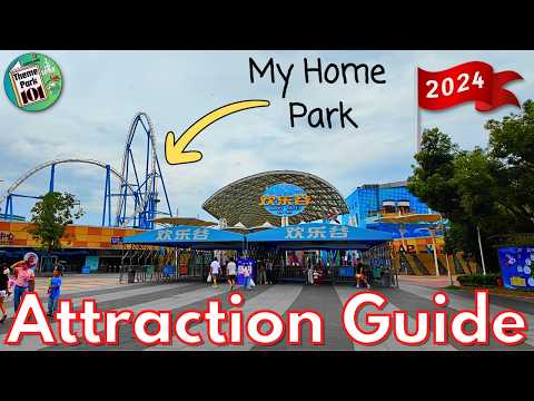 Happy Valley Wuhan ATTRACTION GUIDE - All Rides & Shows - Wuhan, CHINA - 2024