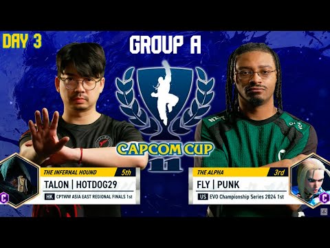 🔥Capcom Cup 11 - Group Stage - Day 3- PUNK (cammy) vs. HOTDOG29 (m.bison)