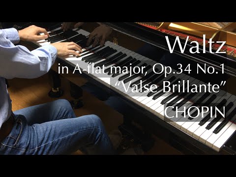 Chopin - Waltz in A-flat major, Op.34 No.1 "Valse Brillante" - pianomaedaful