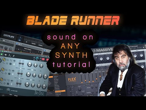 Retrovex Music Production Episode 1 - Blade Runner Vangelis Synth Tutorial