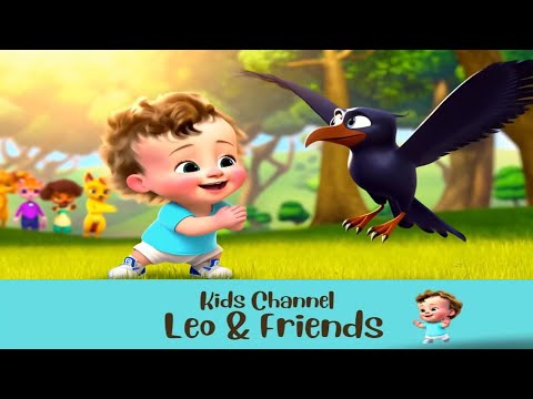 Leo Helps the Crow Fly Again 🦁🐦💨 | A Heartwarming Story of Friendship and Growth