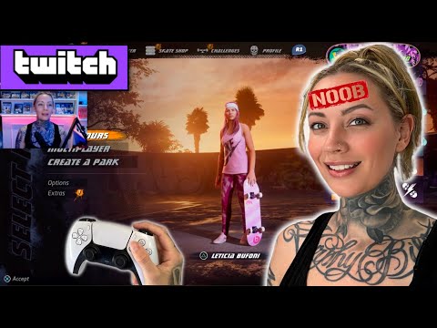 My First Time Streaming on Twitch! Tony Hawks game play