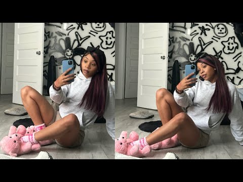 hair vlog: precolored purple unit | easy to install | ft. megalook hair