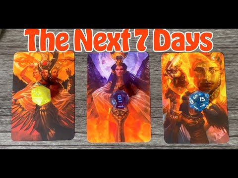 The Next 7 Days ✨ Week Ahead Tarot Pick-A-Card Reading