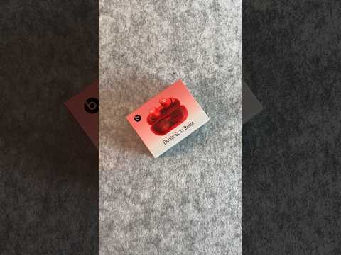 Beats Solo Buds Unboxing! #beats #unboxing #beatssolobuds #SoloBuds #asmr #fyp