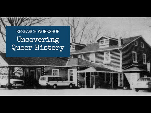 Research Workshop | Uncovering Queer History