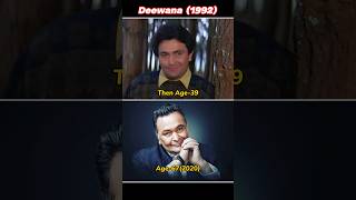 Deewana (1992) Movie Casting Then and Now Difference #shorts #deewana #rishikapoor #srk #actors