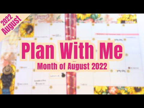 Monthly August 2022 | Memory Keeping Planner