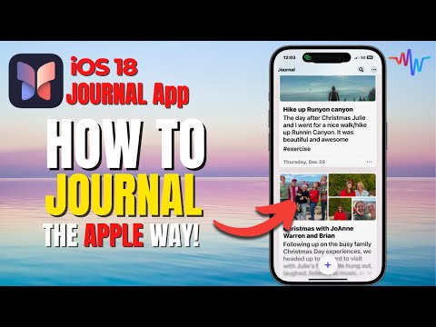 🖊️Journal Your Way to Success with Apple's New Journal App! 😁