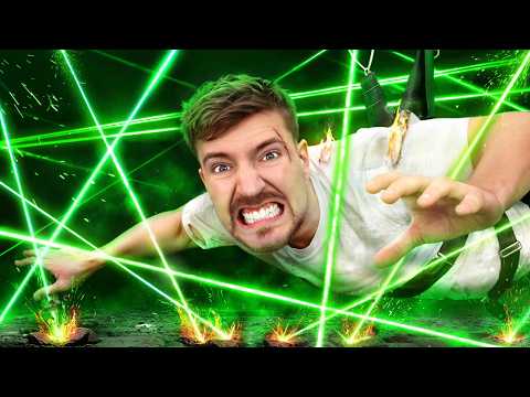 World’s Deadliest Laser Maze!