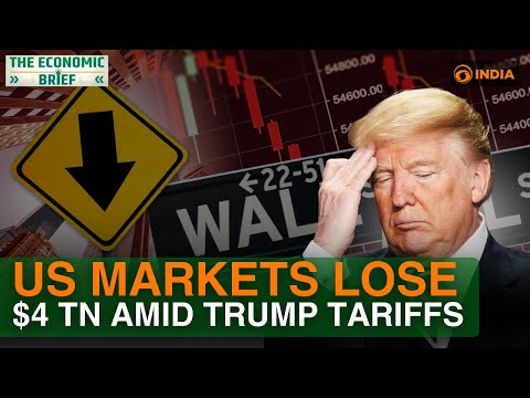 Explained | US markets lose $4 trillion as Trump tariff war triggers uncertainty | Stocks crash