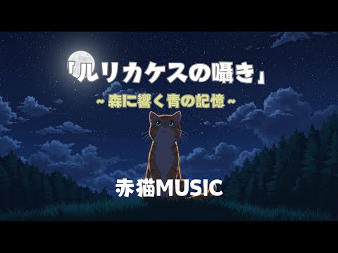 赤猫-「ルリカケスの囁き」～森に響く青の記憶～#赤猫MUSIC  #オリジナル曲  #ルリカケスの囁き