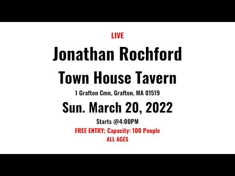 Jonathan Rochford - Live at Town House Tavern, 2022