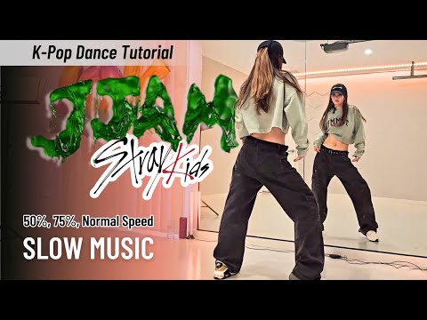 Master Hyunjin's moves in 'JJAM' by Stray Kids | Full song with Slow to Fast Music Tempo