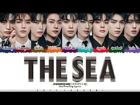 ZEROBASEONE (제로베이스원) - 'The Sea' (바다) (ZB1 Remake) Lyrics [Color Coded_Han_Rom_Eng]