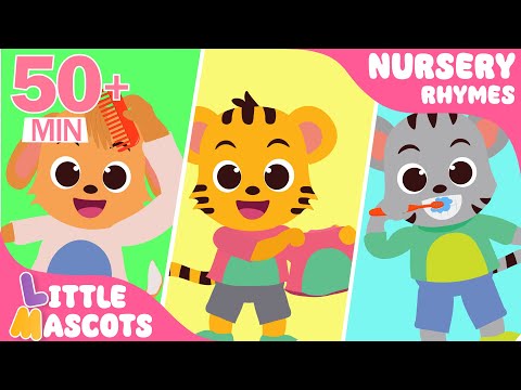 ✨This Is The Way🪥 + Head Shoulder Knees & Toes + more Little Mascots Nursery Rhymes & Kids Songs