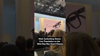 Live Translations Are Coming to the Meta Ray-Ban Smart Glasses