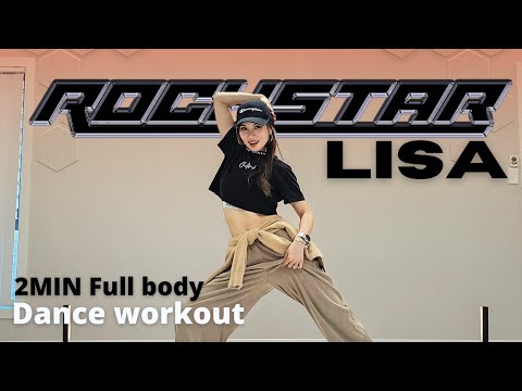 Effective Calory burn with LISA 'ROCKSTAR' Dance workout | Easy K-Pop Choreography by Ria DanceFit