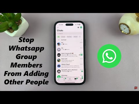 How To Stop Whatsapp Group Members From Adding Other People To The Group