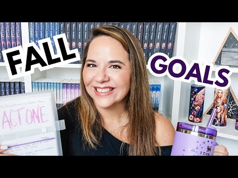 MY FALL GOALS 👻🍂 finishing TDOVS, reader subscription, audiobooks, Preptober & more