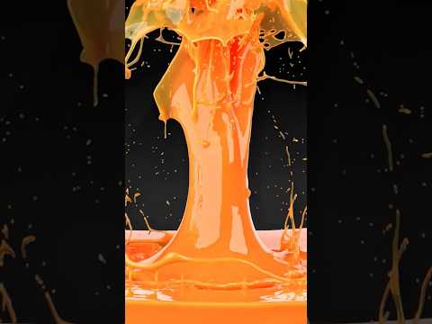 4K Slow Motion Paint Splashes! Relaxing Colors Visuals with Soothing Music