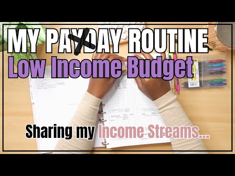 BI-WEEKLY BUDGET | MY NEW STREAMS OF INCOME