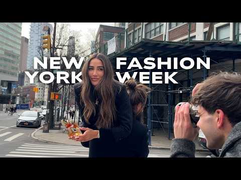 New York Fashion Week FW25 Vlog: Runway Highlights, Snow & NYC Best Wardrobe