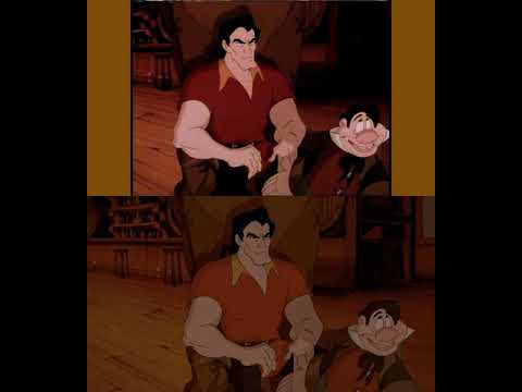 Gaston but it's Pan & Scan vs Widescreen