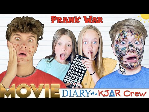 APRIL FOOLS Prank War MOVIE! Diary of a KJAR Crew! Ft/ Jazzy & Fun Squad