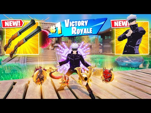 SATORU GOJO vs NEW 3 MEDALLIONS & MYTHIC’S CHALLENGE (FORTNITE CHAPTER 6)