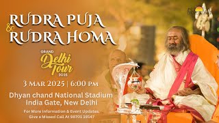 Rudra Puja & Rudra Homa with Gurudev | Live from Delhi