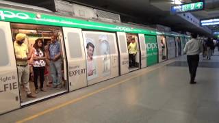 Oppo Delhi Metro Train Wrap