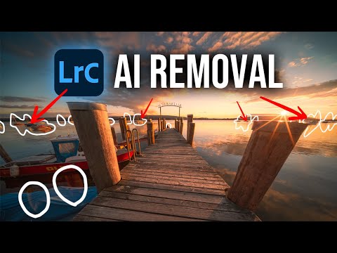 Use THIS TOOL to REMOVE OBJECTS in LIGHTROOM (Generative AI)