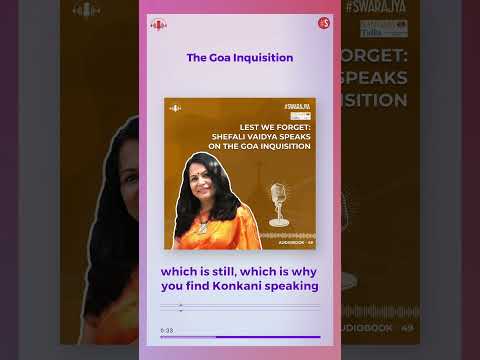 Audiobook Trailer l Goan Inquisition & The Atrocities By Shefali Vaidya