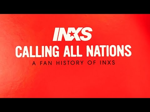 INXS Super Deluxe Book Box Set- Box Unopening