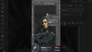 Photoshop brush effect tutorial | by design skills | #brusheffect #shorts