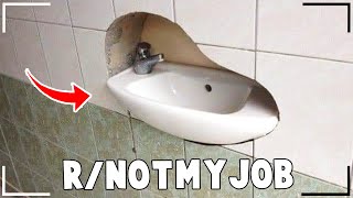 r/notmyjob | "How to install a sink..."