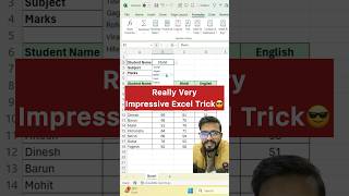 Excel Impressive Trick😎Learn Indirect Function #excel #exceltips #exceltricks #exceltutorial