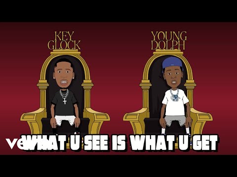 Young Dolph, Key Glock - What u see is what u get (Visualizer)