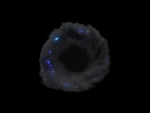 [1 Hour] Thanos Portal in 4k with sound. Black Screen effect.