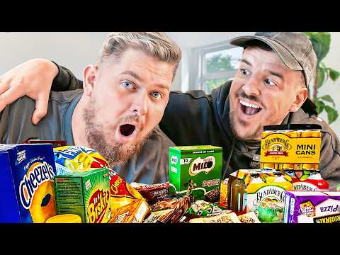 Narrator Rates FAMOUS Australian Snacks!