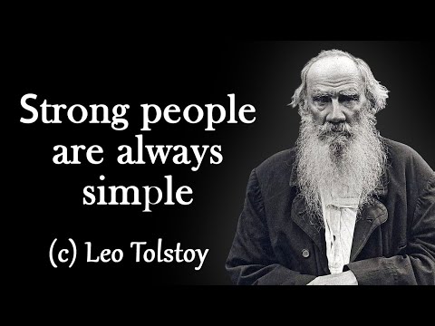 Great Leo Tolstoy quotes that everyone should know | Quotes from Great People