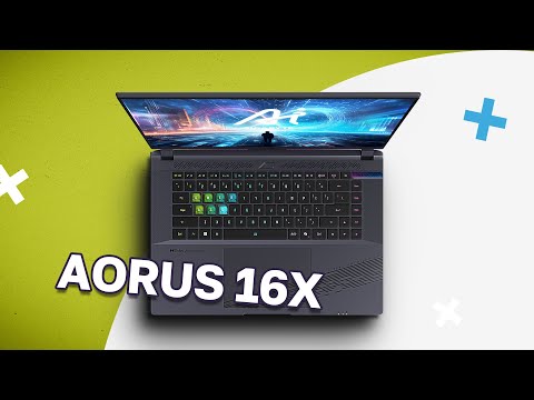 Игровой ноутбук на Core i9-14900HX - AORUS 16X!