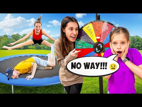 Fun Home Gym with GIANT MYSTERY WHEEL: Gymnastics Tricks | YESOUL Bike & Rowing Machine