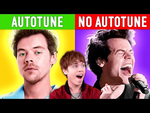 Autotune vs No Autotune (Harry Styles, Lizzo & MORE)